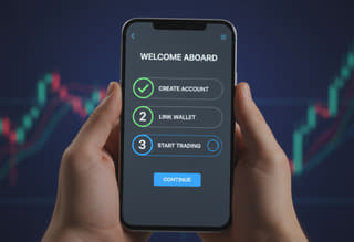 Platform access — personal trading account dashboard at Testmodnewblocks